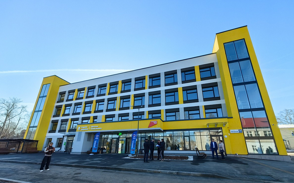 Электронные терминалы для детской поликлиники в Березовском